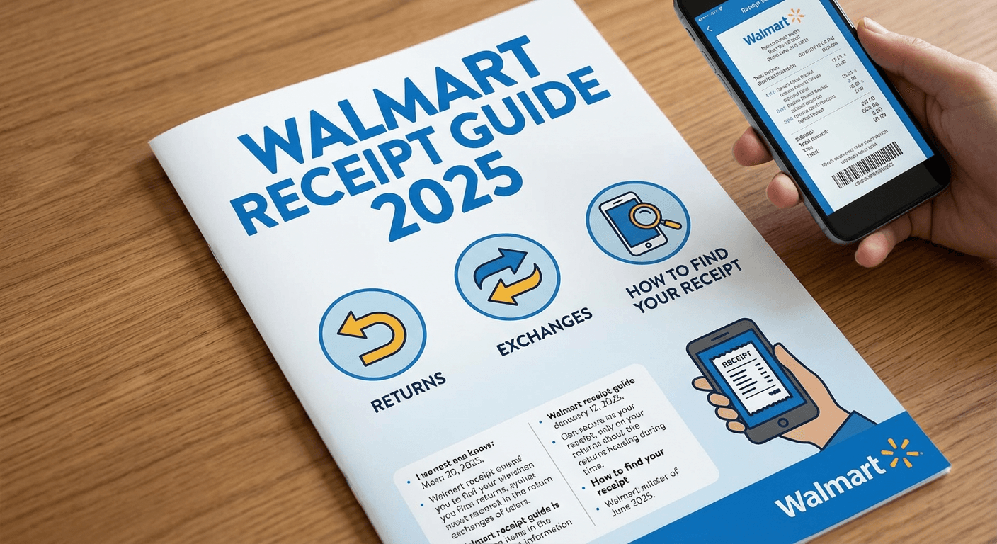 Walmart Receipt Guide 2025: Complete guide to returns, exchanges, and finding lost receipts at Walmart